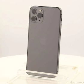 〔中古品〕 iPhone11 Pro 64GB スペースグレイ MWC22J／A SIMフリー【344】