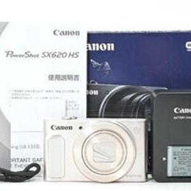 美品 Canon キヤノン PowerShot SX620 HS シルバー ホワイト