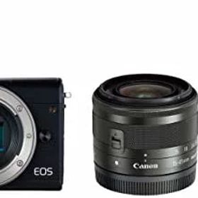 【中古】Canon ミラーレス一眼カメラ EOS M100 ダブルズームキット ブラック EOSM100BK-WZK