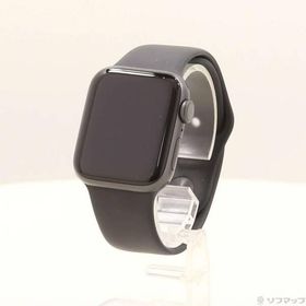 〔中古〕Apple(アップル) Apple Watch Series 6 GPS 40mm スペースグレイアルミニウムケース ブラックスポーツバンド〔344-ud〕