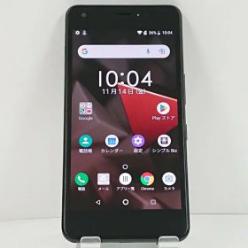 DIGNO J 704KC SoftBank チャコールブラック 送料無料 本体 c15449 【中古】