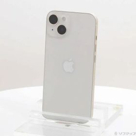 〔中古品〕 iPhone14 128GB スターライト MPUQ3J／A SIMフリー【371】