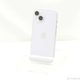 〔中古品〕 iPhone14 128GB パープル MPUY3J／A SIMフリー【344】