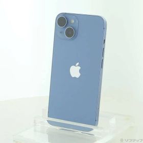 〔中古品〕 iPhone14 256GB ブルー MPWN3J／A SIMフリー【349】