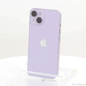 〔中古品〕 iPhone14 512GB パープル MPX83J／A SIMフリー【297】
