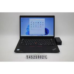 ノートパソコン Lenovo ThinkPad X390 Core i5 8265U 1.6GHz/8GB/256GB(SSD)/13.3W/FWXGA(1366x768)/Win11 キー文字消えあり