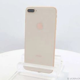 〔中古品〕 iPhone8 Plus 64GB ゴールド MQ9M2J／A SIMフリー【247】