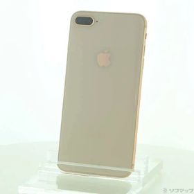 〔中古品〕 iPhone8 Plus 64GB ゴールド MQ9M2J／A SIMフリー【262】