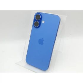 【中古】Apple 国内版 【SIMフリー】 iPhone 16 128GB ウルトラマリン MYDU3J/A【中野】保証期間1ヶ月【ランクB】