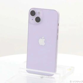 【中古】Apple(アップル) iPhone14 512GB パープル MPX83J／A SIMフリー 【297-ud】