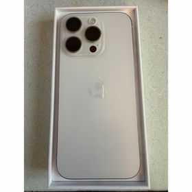 アップル(Apple)のアップル iPhone15 Pro 128GB ホワイトチタニウム(スマートフォン本体)