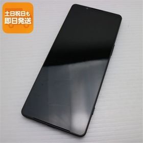 新品同様 Xperia 1 IV SOG06 ブラック スマホ 白ロム 中古 あすつく 土日祝発送OK