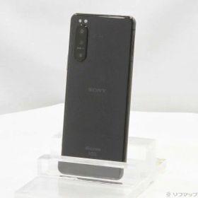 【中古】SONY(ソニー) Xperia 5 II 128GB ブラック SO-52A docomoロック解除SIMフリー 【269-ud】