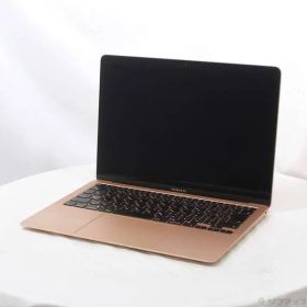 〔中古品〕 MacBook Air 13.3-inch Late-2020 MGND3J／A Apple M1 8コアCPU_7コアGPU 8GB SSD256GB ゴールド 〔15.3 Sequoia〕【262】
