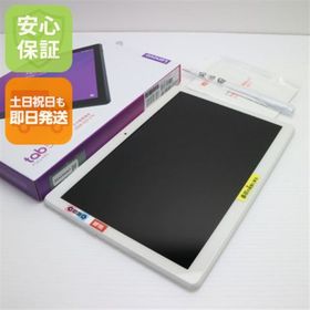 アンドロイド(ANDROID)の新品同様 801LV Lenovo TAB5 ホワイト M888(タブレット)