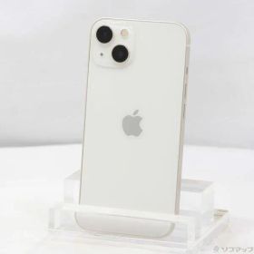 〔中古品〕 iPhone13 128GB スターライト MLND3J／A SIMフリー【269】