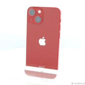 〔中古品〕 iPhone13 mini 128GB プロダクトレッド MLJG3J／A SIMフリー【349】