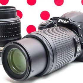 Nikon D3100❤スマホ転送OK❤一眼レフカメラ❤ダブルレンズ❤動画撮影可