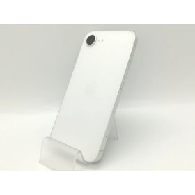 【中古】【赤ロム保証あり】Apple au 【SIMフリー】 iPhone 16e 128GB ホワイト MD1R4J/A【福岡天神】保証期間1ヶ月【ランクA】