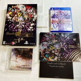 ソフト以外未開封 PS4 Death end re;Quest Death end Box [同梱内容]アートワーク サウンドトラックCD 素材集CD-ROM クリアポスターセット