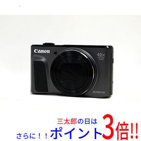 【１日と三太郎の日はポイント３倍！！】【中古】送料無料 キヤノン Canon製 PowerShot SX720 HS ブラック 2030万画素 PowerShot（キヤノ