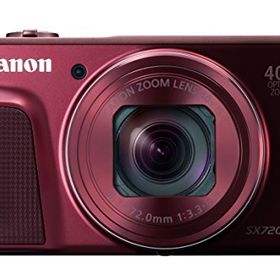 Canon デジタルカメラ PowerShot SX720 HS レッド 光学40倍ズーム PSSX720H(中古品)
