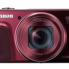 Canon デジタルカメラ PowerShot SX720 HS レッド 光学40倍ズーム PSSX720H(中古品)