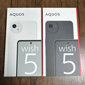 AQUOS wish 5 SH-52F ホワイト/ブラック