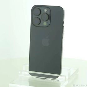 〔中古品〕 iPhone15 Pro 128GB ブラックチタニウム MTU73J／A SIMフリー【276】