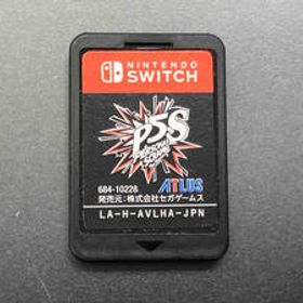 ニンテンドースイッチ ペルソナ5 スクランブル ザ ファントム ストライカーズ【箱、取説無し】