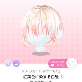 【紅葉色に染まる白髪】1点 | ポケコロツイン(ポケツイ)のアイテム、RMTの販売・買取一覧