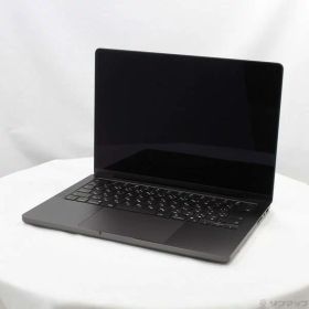 【中古】Apple(アップル) MacBook Pro 14.2-inch Late-2024 MX2J3J／A Apple M4 Pro 14コアCPU_20コアGPU 24GB SSD1TB スペースブラック 〔15.1 Sequoia〕 【258-ud】