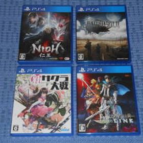 PS4ソフト４本セット 新サクラ大戦 通常版 Fate/EXTELLA LINK 通常版 仁王 (NIOH) ファイナルファンタジー15 (FINAL FANTASY XV) 通常版