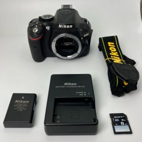 【返品保証・動作確認済】Nikon D5200 ブラック