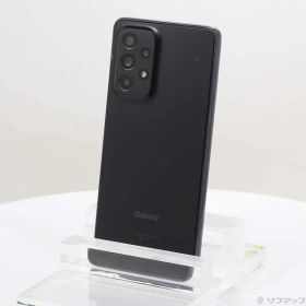 【中古】GALAXY(ギャラクシー) Galaxy A53 5G 128GB オーサムブラック SCG15 au SIMフリー 【262-ud】