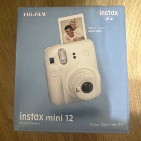 FUJIFILM instax mini 12 CLAY WHITE 本体