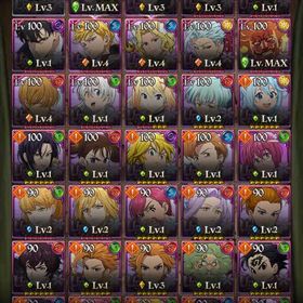 全体等級355万‼️完全未連携‼️このすばコンプ‼️ | グラクロのアカウントデータ、RMTの販売・買取一覧