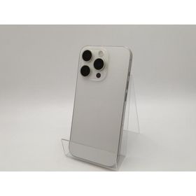 【中古】Apple 国内版 【SIMフリー】 iPhone 15 Pro 512GB ホワイトチタニウム MTUJ3J/A【大須2】保証期間１ヶ月【ランクB】