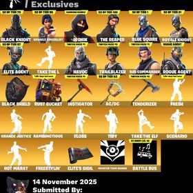 🔥正規アカウント🔥ブラックナイト アイコニック トレイルブレイザー フロスダンス エリエジェ | フォートナイト(Fortnite)のアカウントデータ、RMTの販売・買取一覧