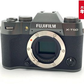 【中古】 【美品】 フジフイルム X-T50 ボディ チャコールシルバー 【ミラーレス一眼】 【6ヶ月保証】