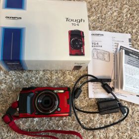 OLYMPUS Tough TG-6 レッド 水中 コンデジ デジカメ