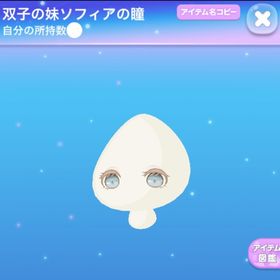 ラス1【早い者勝ち】双子の妹ソフィアの瞳 | ポケコロのアイテム、RMTの販売・買取一覧