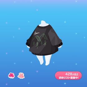 一点300円プリントスウェット_bk | ポケコロのアイテム、RMTの販売・買取一覧