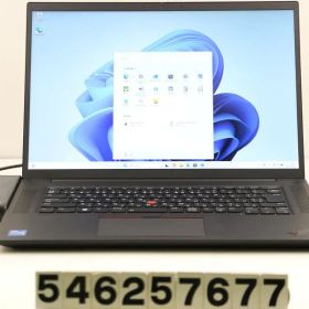 Lenovo ThinkPad P1 Gen4 Core i7 11800H 2.3GHz/32GB/512GB(SSD)/16W/WQXGA(2560x1600)/Win11/NVIDIA RTXA2000 【546257677】