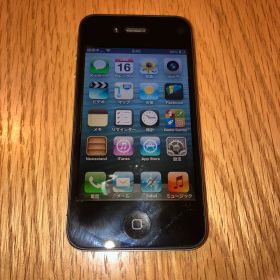 エモい写真 用に！ 匿名発送 iPhone4ブラック32GB ジャンク扱い