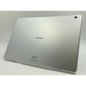 【中古】Huawei docomo 【SIMロック解除済み】 dtab d-01K 3GB 32GB Silver【福岡筑紫】保証期間１ヶ月【ランクA】