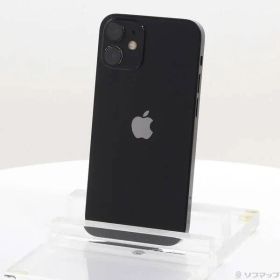 〔中古品〕 iPhone12 mini 128GB ブラック MGDJ3J／A SoftBank【344】