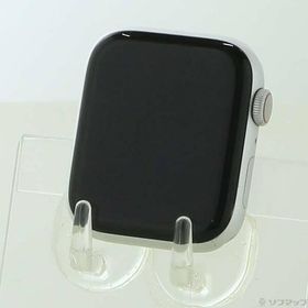 〔中古〕Apple(アップル) Apple Watch Series 4 GPS + Cellular 44mm シルバーアルミニウムケース バンド無し〔247-ud〕