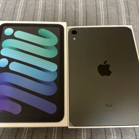 美品iPad mini 第6世代 64GB WIFIモデル スペースグレイ