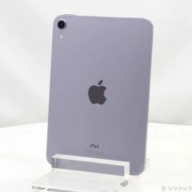 〔中古品〕 iPad mini 第6世代 64GB パープル MK8E3J／A SIMフリー【269】
